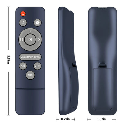 Replacement Remote Control For MZEIBO Sound Bar