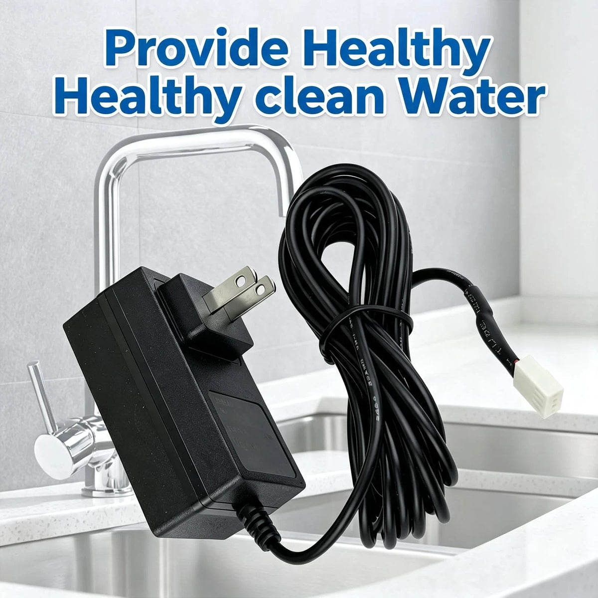 ANYINELEC Water Softener Power Transformer, 15v Dc Adapter,(Model Black