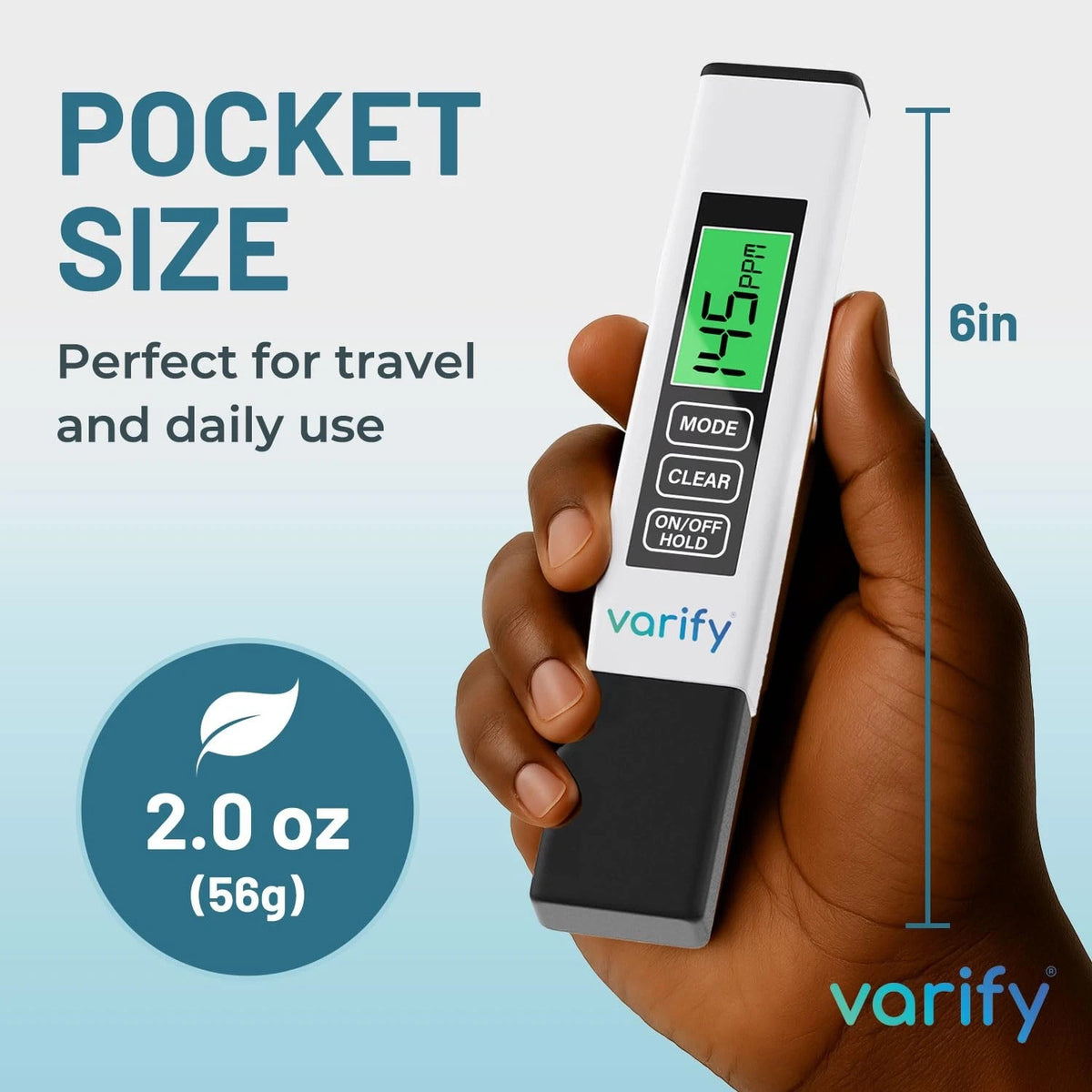 Instant 4-in-1 TDS Meter Digital Water Tester for Drinking | 1 Pack
