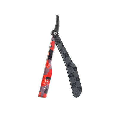 StyleCraft x Deluxe Line Professional Barber 1 Count (Pack of 1), Red Camo