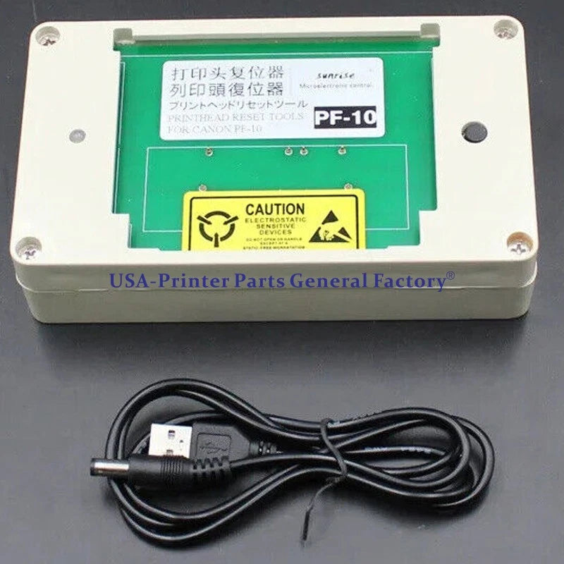 PF-10 Resetter Kit Compatible For Canon PRO-1000 2000 4000 6000 Print Head Reset