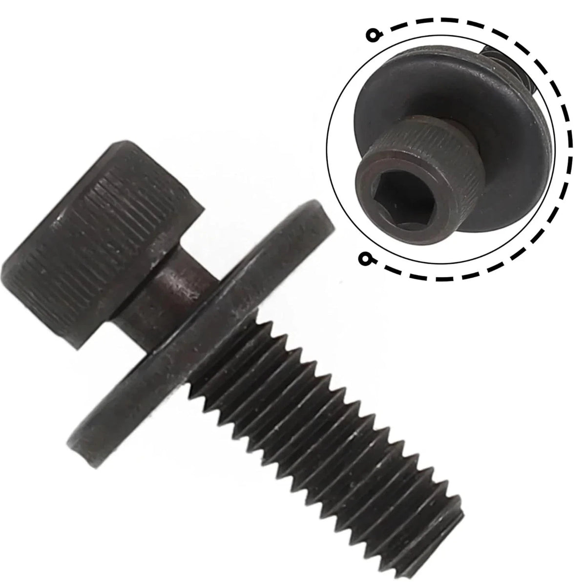 266133-3 XSS02 5620D 18v 6 ½ Cordless Saw Blade Screw M6 X 20 for Black