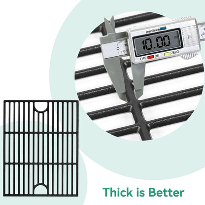 COGRICHBF 17 inch 720 0896b Grill Grates for 17"x11.13 Cast Iron