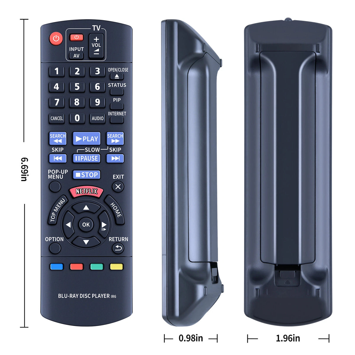 N2QAYB000870 Remote Control For Panasonic Player DMP-BD79 DMP-BD79EB-K