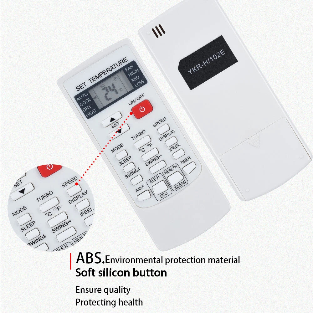 Remote Control For Costway Mini Split Air Conditioner & Heater