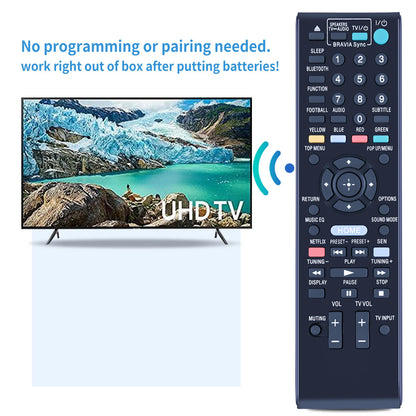 RM-ADP089 For Sony Blu Ray DVD Player Remote Control HBD-E2100 HBD-E3100
