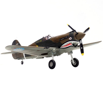 13cm Diecast Alloy 1/72 WWII US For Curtiss P-40C Warhawk Fighter 1PCS Model
