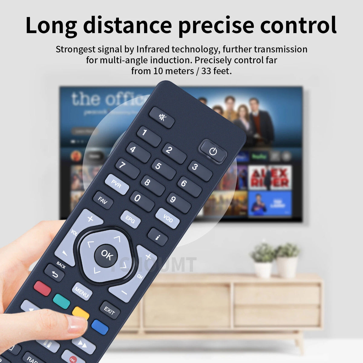 RC2764503/01B Replace Remote Control For OTE TV Set-top Box