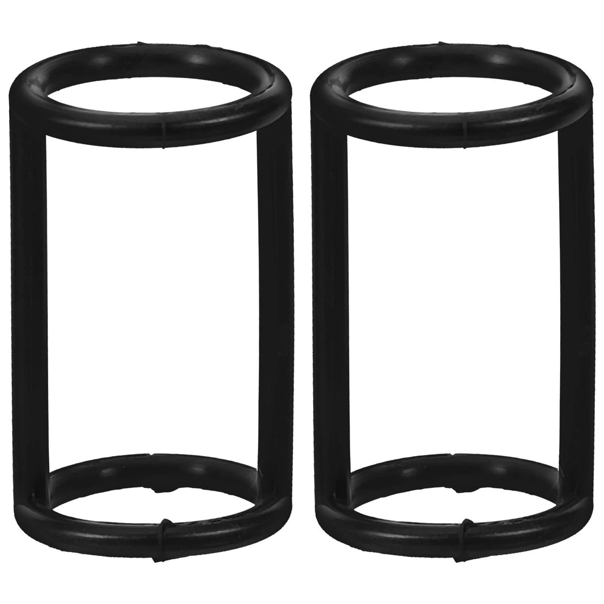 Ciieeo 2pcs I-shaped Silicone Sealing Ring for Ice 4.00X2.30X2.30CM, Black