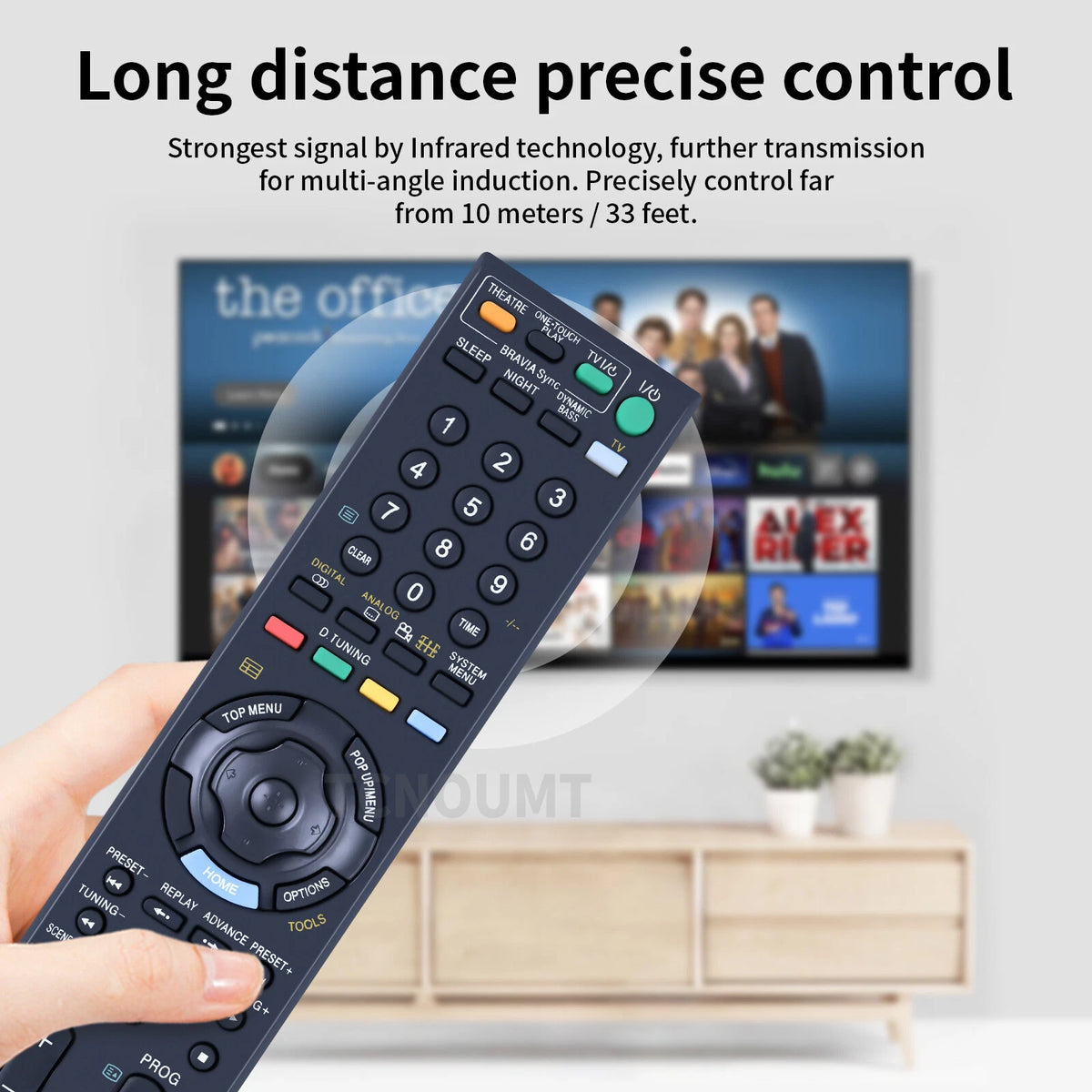 RM-ADP035 Remote Control For Sony Player HCD-E300 BDV-E300 BDV-T11
