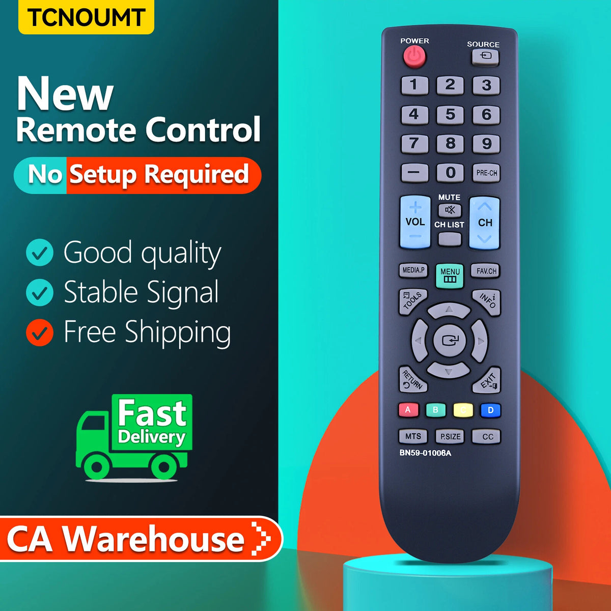 BN59-01006A Remote Control For Samsung Smart TV LED LCD HDTV LN32D403E4DXZA