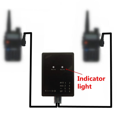 K-Plug U-V V-U Two-Way Relay Walkie Talkie Repeater Box DIY Distance Extension