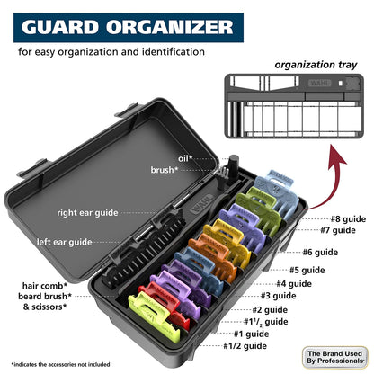 Wahl Clipper  Secure-Fit™ Attachment Guard 14 Piece, Color