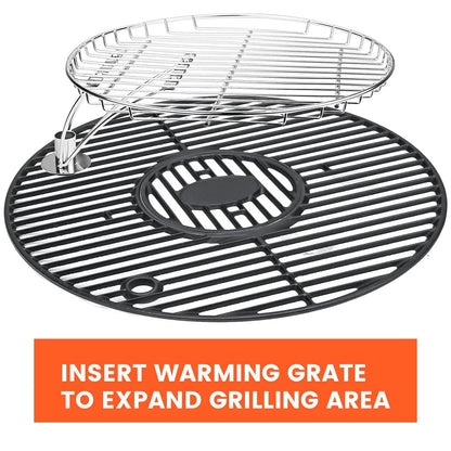 QuliMetal Round Grill Grate 19.5" for Akorn Kamado Ceramic Grill, Pit 19.52''