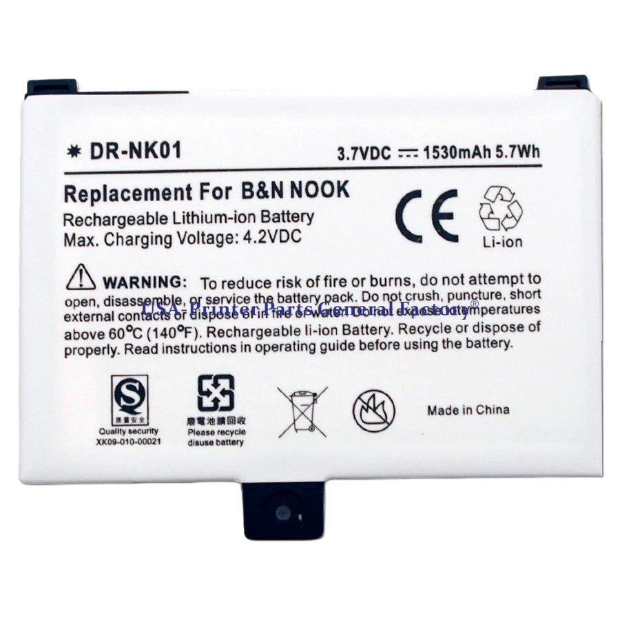 2Pcs BNRB454261 Battery For Barnes & Noble BNRV100 NOOK Classic First Edition