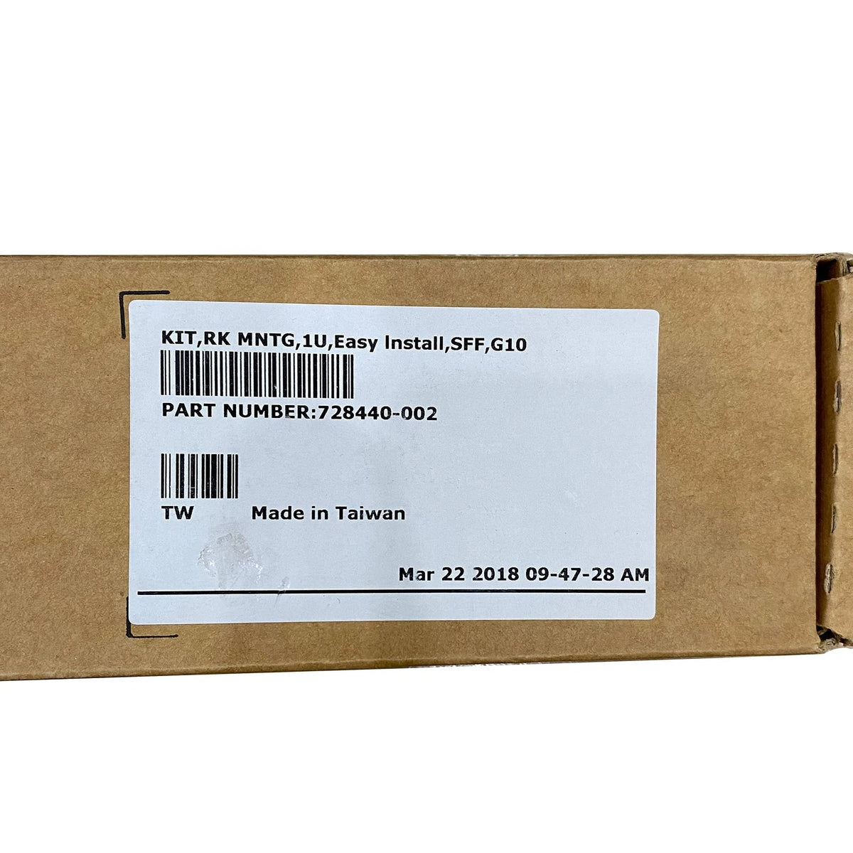 BestParts  1U Rack Sliding Ready Rail Kit 1U, beige, black, or gray