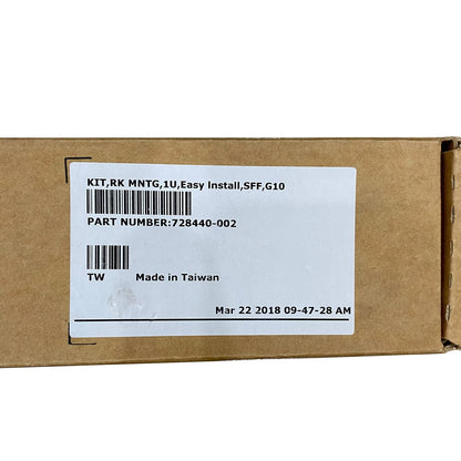 BestParts  1U Rack Sliding Ready Rail Kit 1U, beige, black, or gray