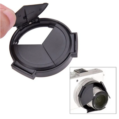 Auto Retractable Lens Cap Self Open & Close Cover For Panasonic DMC-LX7 Accs