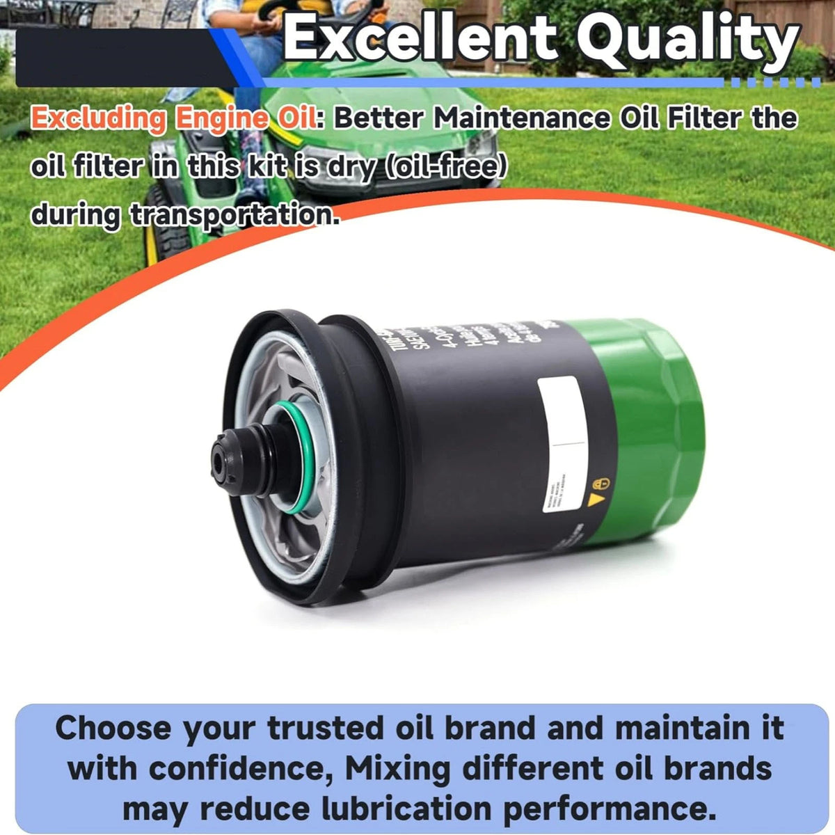 High Quality Replacement Oil Filter For John Deere E120 E130 E150 E160 E180