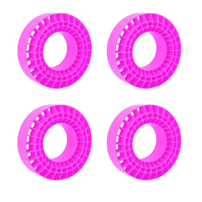 Silicone Rubber Tires Inserts for 1/10 RC Car 110-115mm 1.9" Tires 4pcs Purple z