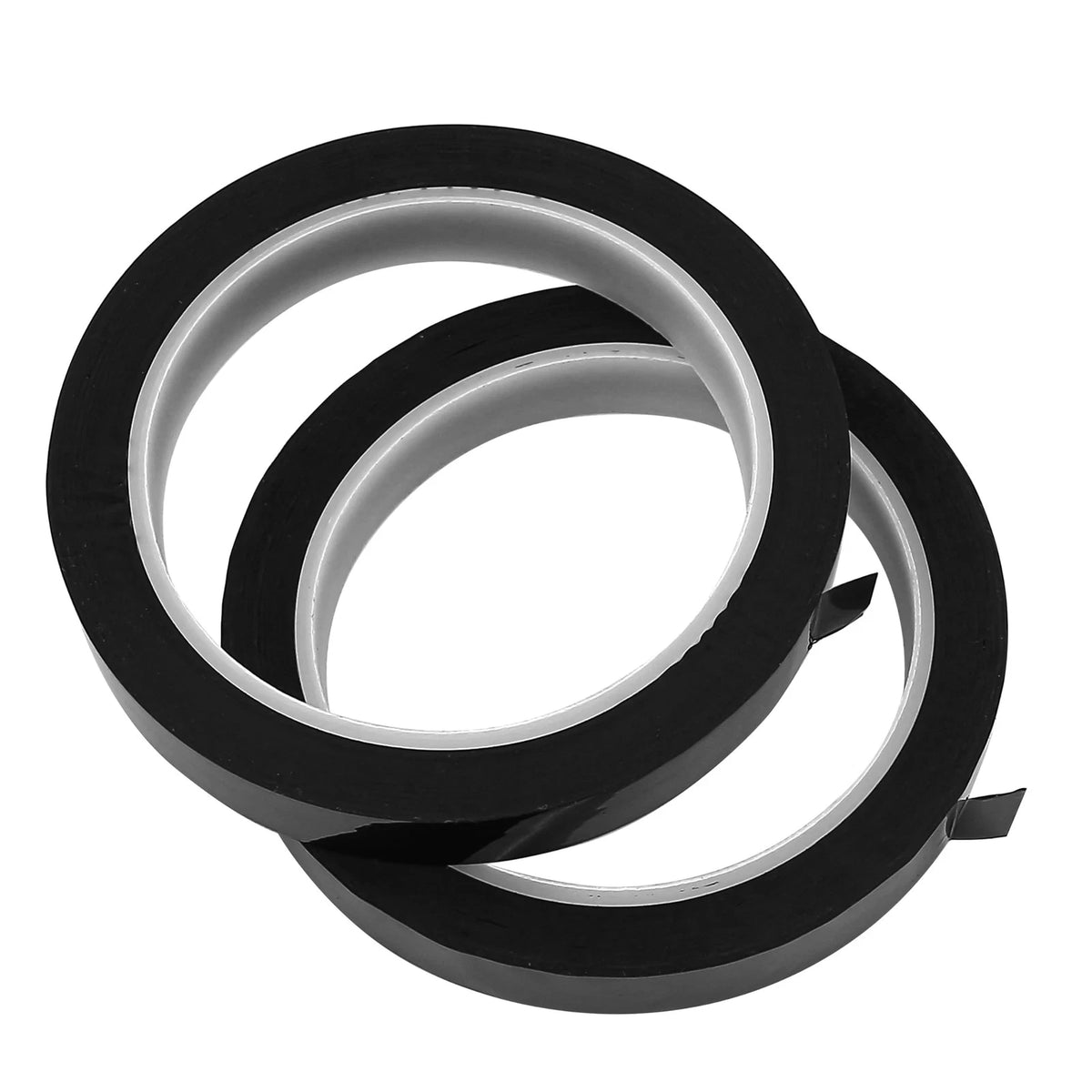 2PCS 14mmx50Meter 3D Printer Tape, 1968.5 inches x 14mm x 0.05mm, Black