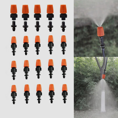 50 Pcs Drip Irrigation Spray Emitters, Adjustable 50 Pcs, Emitters