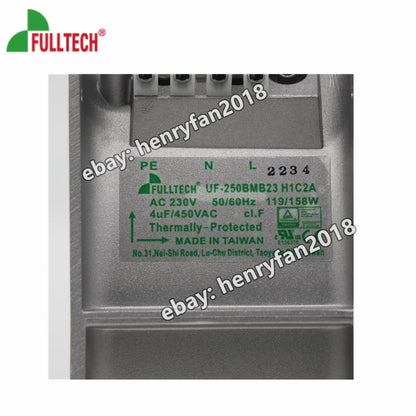 FULLTECH UF-250BMB23H1C2A fan AC230V 119/158W Photovoltaic inverter fan