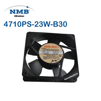 For NMB 4710PS-23W-B30 AC 230V 14/11W 120*120*25MM 2-wires Cabinet Cooling Fan