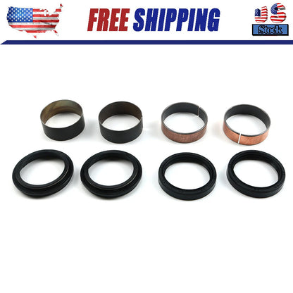 For YAMAHA YZ WR YZF 125 250 250F 450F X FX OEM FORK SEALS KIT OIL DUST BUSHING
