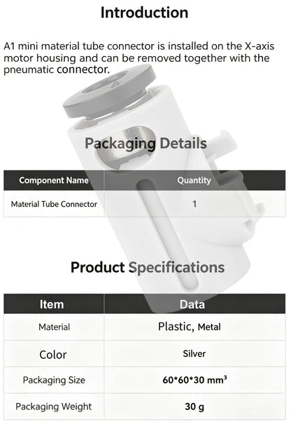 TANGBOLIBO AMS Lite Filament Hub Kit For Bambu Lab A1 & Mini 3D Printers...