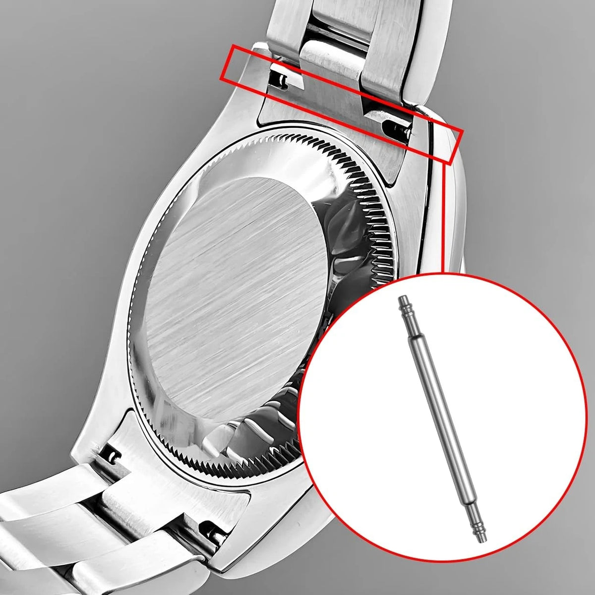 HiCycle2 Spring Bar Replacement For Rolex Submariner different sizes, silver