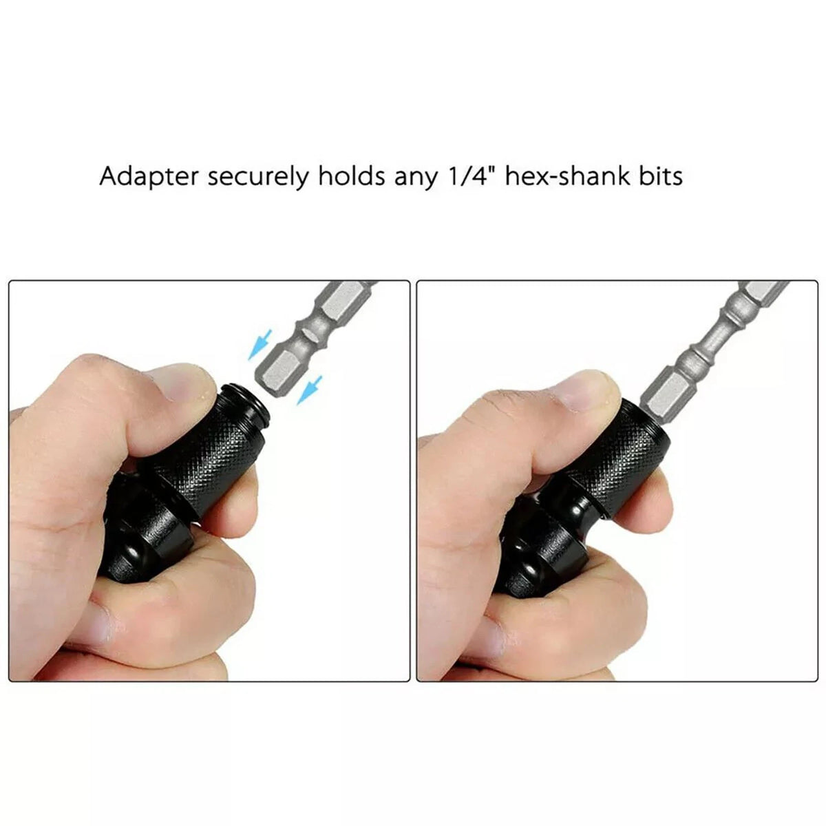 2* Hex Ratchet Socket Adapter Drive 1/2" Square To 1/4" Converter Impact Tool