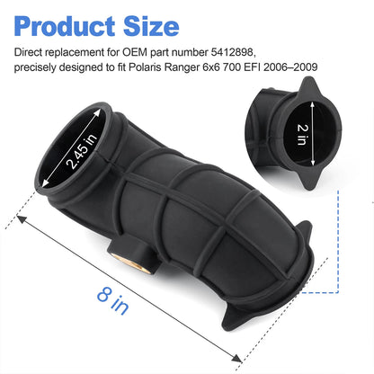 Airbox Boot 5412898 Replacement for Polaris Ranger 6x6 700 EFI 2006-2009
