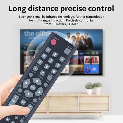 RC200NS00 For Sanyo TV Remote Control DP32D53M DP42D24 DP50747 DP553120