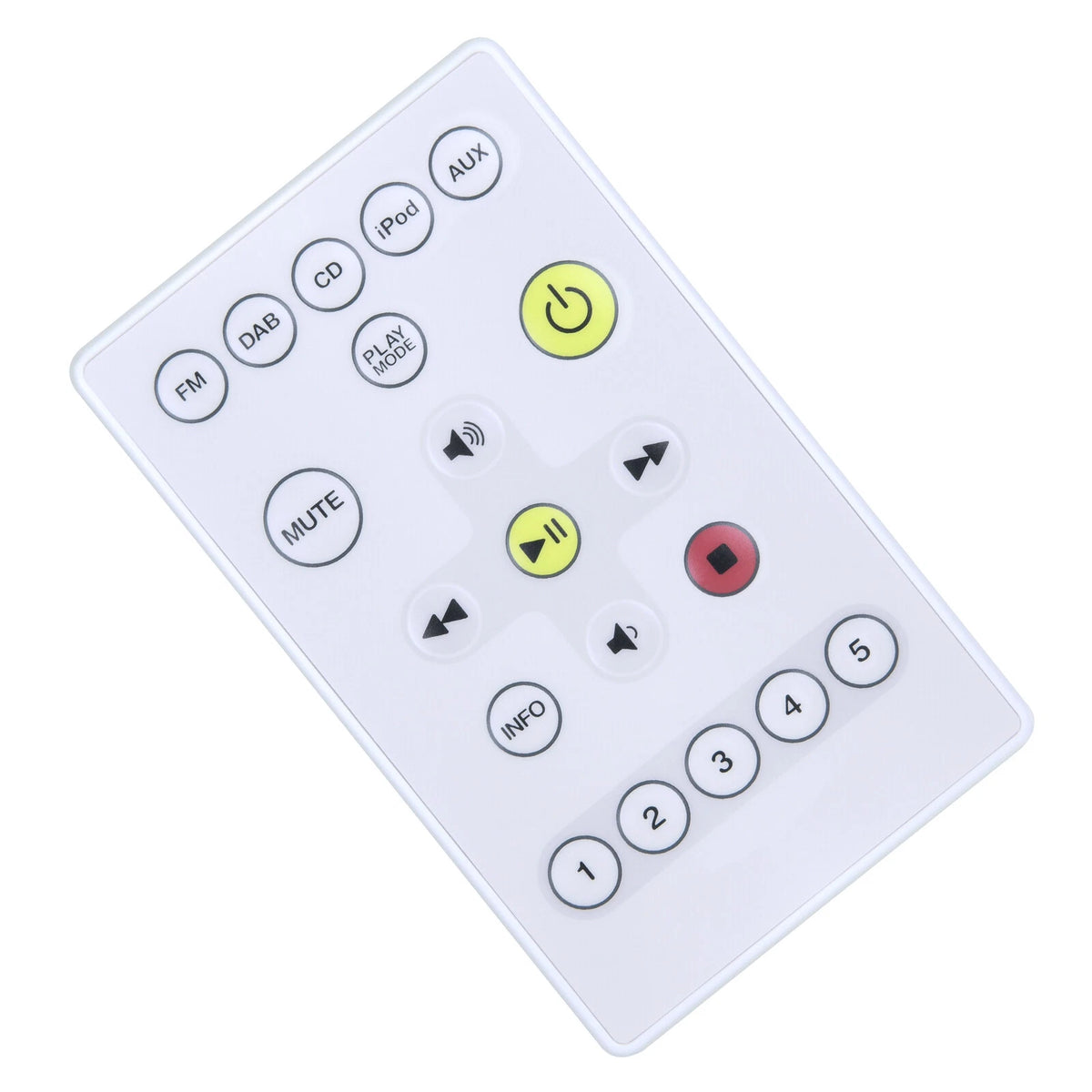 Remote Control For Boston Acoustic Trio AM/FM Clock Radio and CD Player