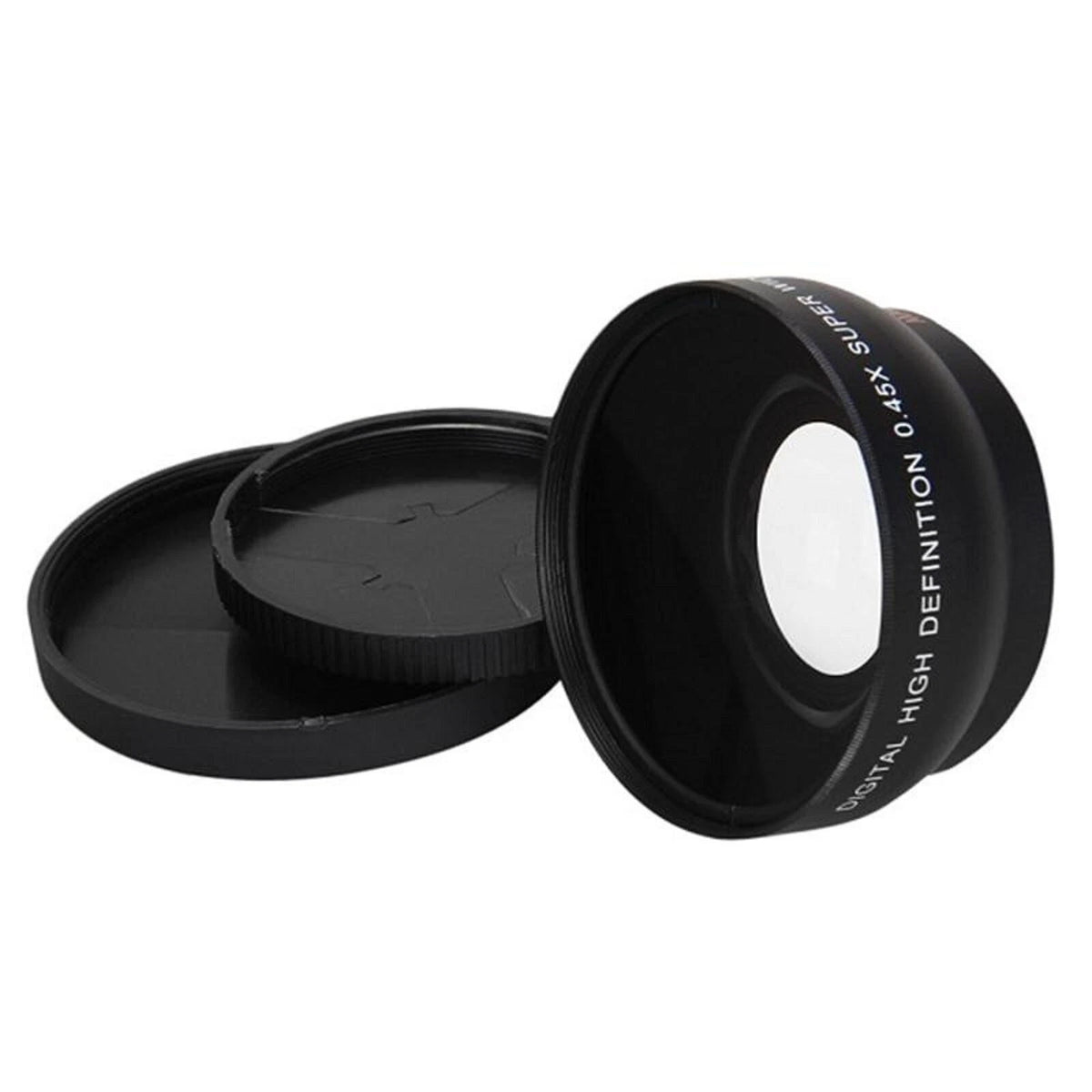 52MM 0.45x Wide Angle Lens + Macro Lens for 52mm DSLR and digital camera F