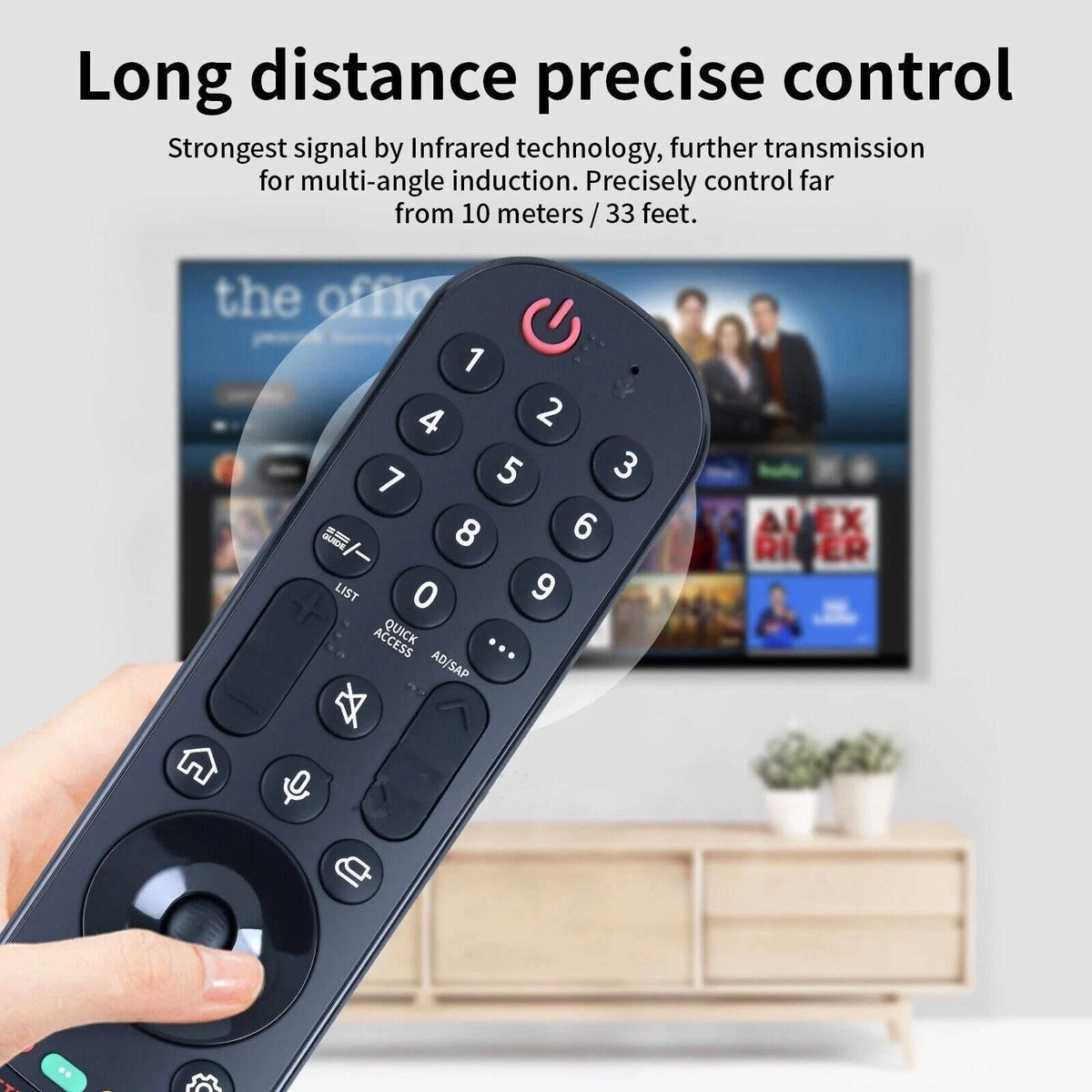 Voice Remote For LG TV MR22GA AKB76039902 OLED65C2SW 65UQ7570PUA 65UQ7590PUB