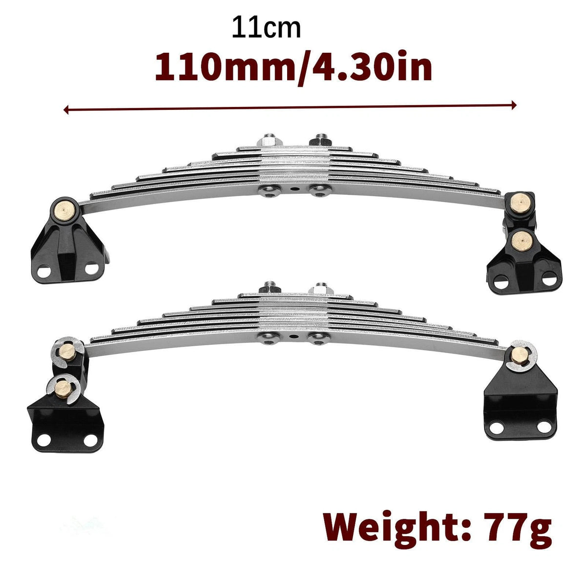 Non-powered Suspension Plate Kit For Tamiya 1/14 RC Tractor Trailer Truck