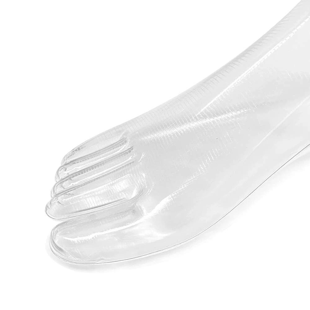SteelFever 1 Pair Plastic Foot Model Tools Shoes Support Medium, Transparent
