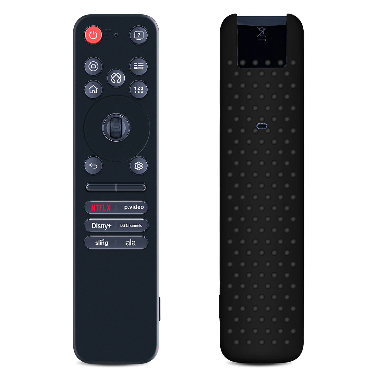 [3-Pack]Silicone Case MR25GA Remote Control for LG 2025 LG OLED Smart TV Series