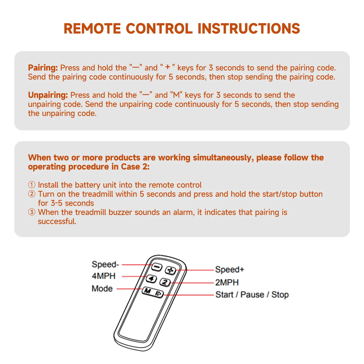 Remote Control For ApexNexus Under Desk Treadmill