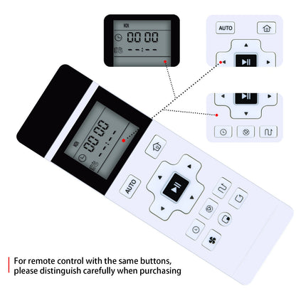 Remote Control For Lefant Robot Vacuums M210, M210B, M210P, M213, M213S, N1K