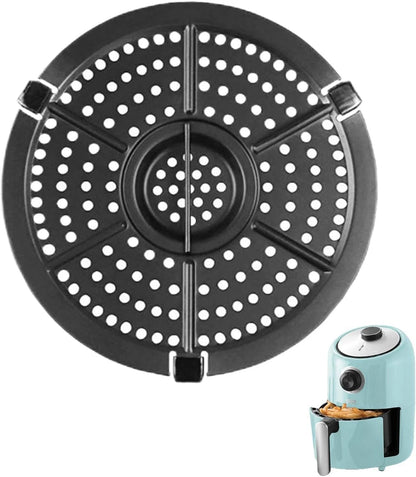 Air Fryer Grill Pan for Dash 2QT Fryer, Accessories, S, black