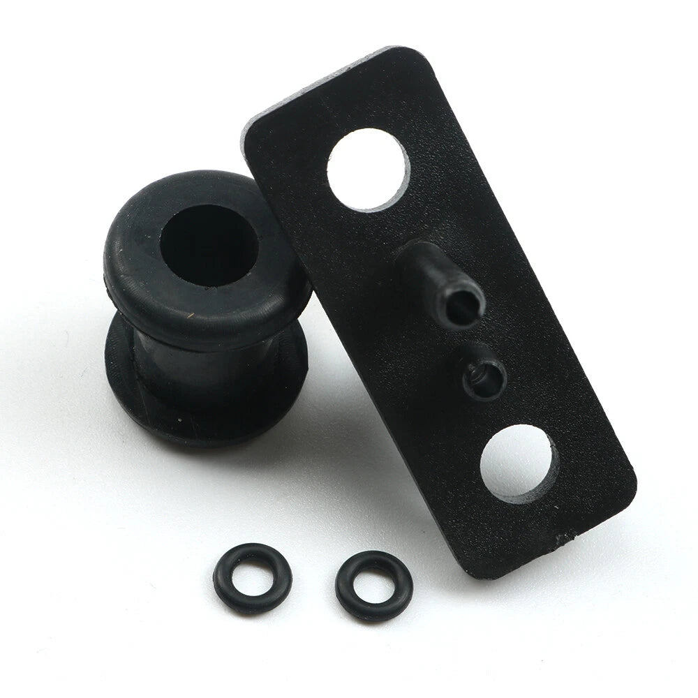 For HONDA ATC 70 90 110 125 TRX 70 125 DUAL LINE FUEL GAS TANK FLANGE PLASTIC