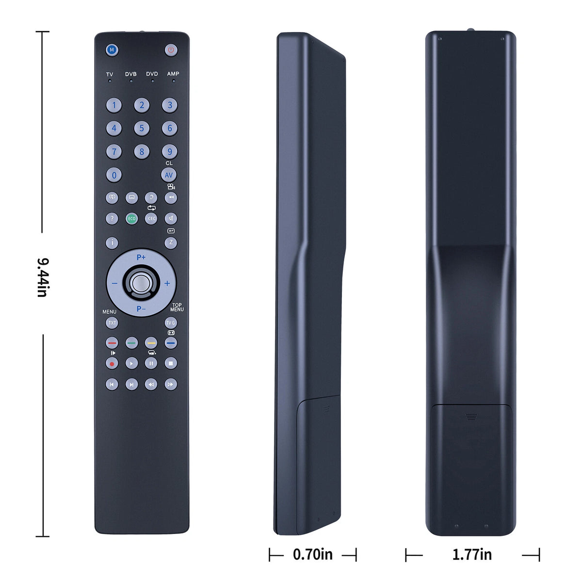 Replacement Remote Control For Grundig RC2134602/01 TP3 RC2134602