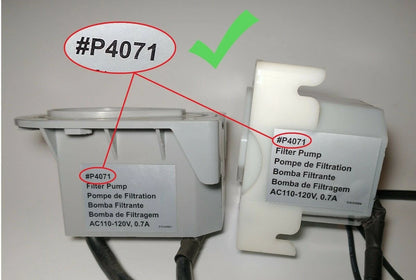 Aosnom P4071 58113 Hot Tub Water Pump E02 58113 Repair Kit