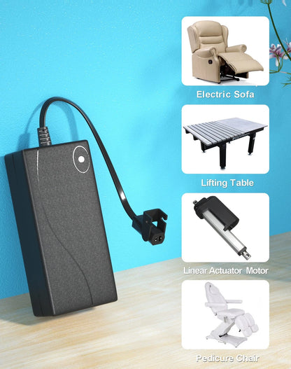 Power Recliner Supply, AC/DC Switching Supply Transformer Black