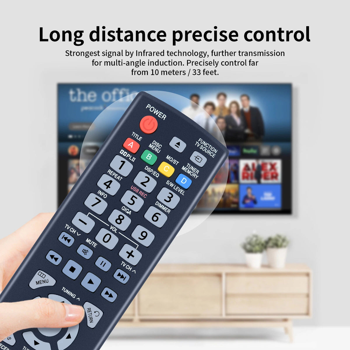 AH59-02360A Remote Control For Samsung AH59-02360A HT-D350 HT-D355 TV