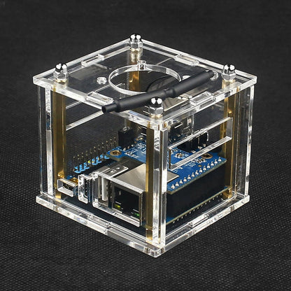 Acrylic Case Transparent Enclosure Clear Protective Cover For Orange Pi Zero 3