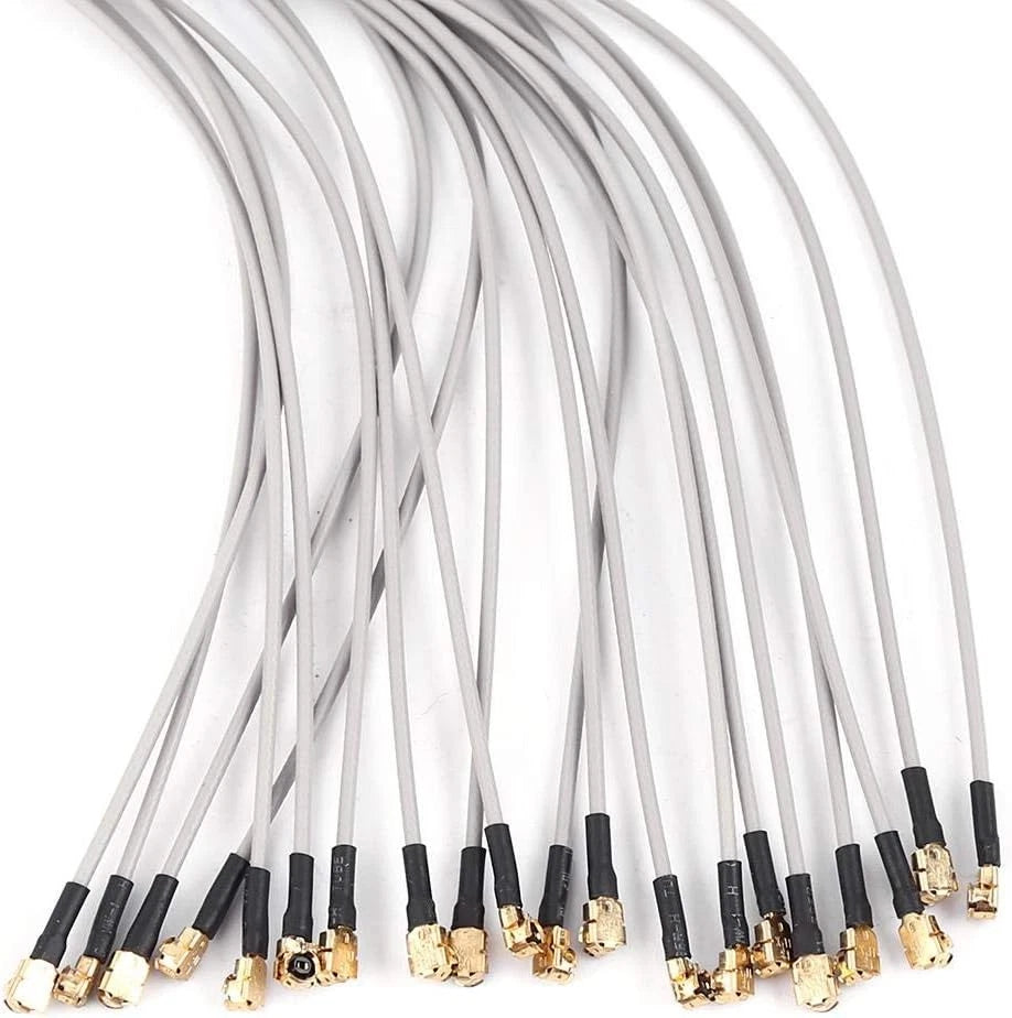 2.4G Receiver Antenna, 150mm IPEX Interface Compatible for FrSky (20 Black
